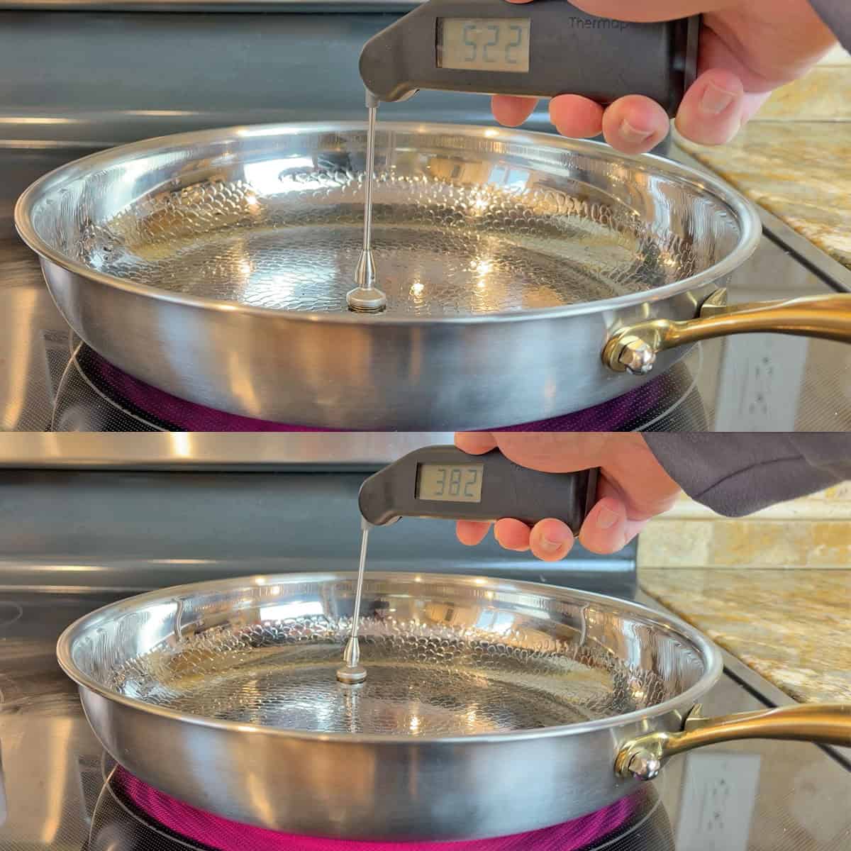 Taima Titanium heat conduction and distribution results