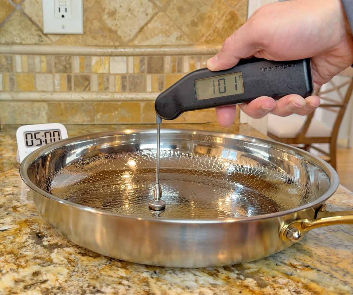 Taima Titanium heat retention results