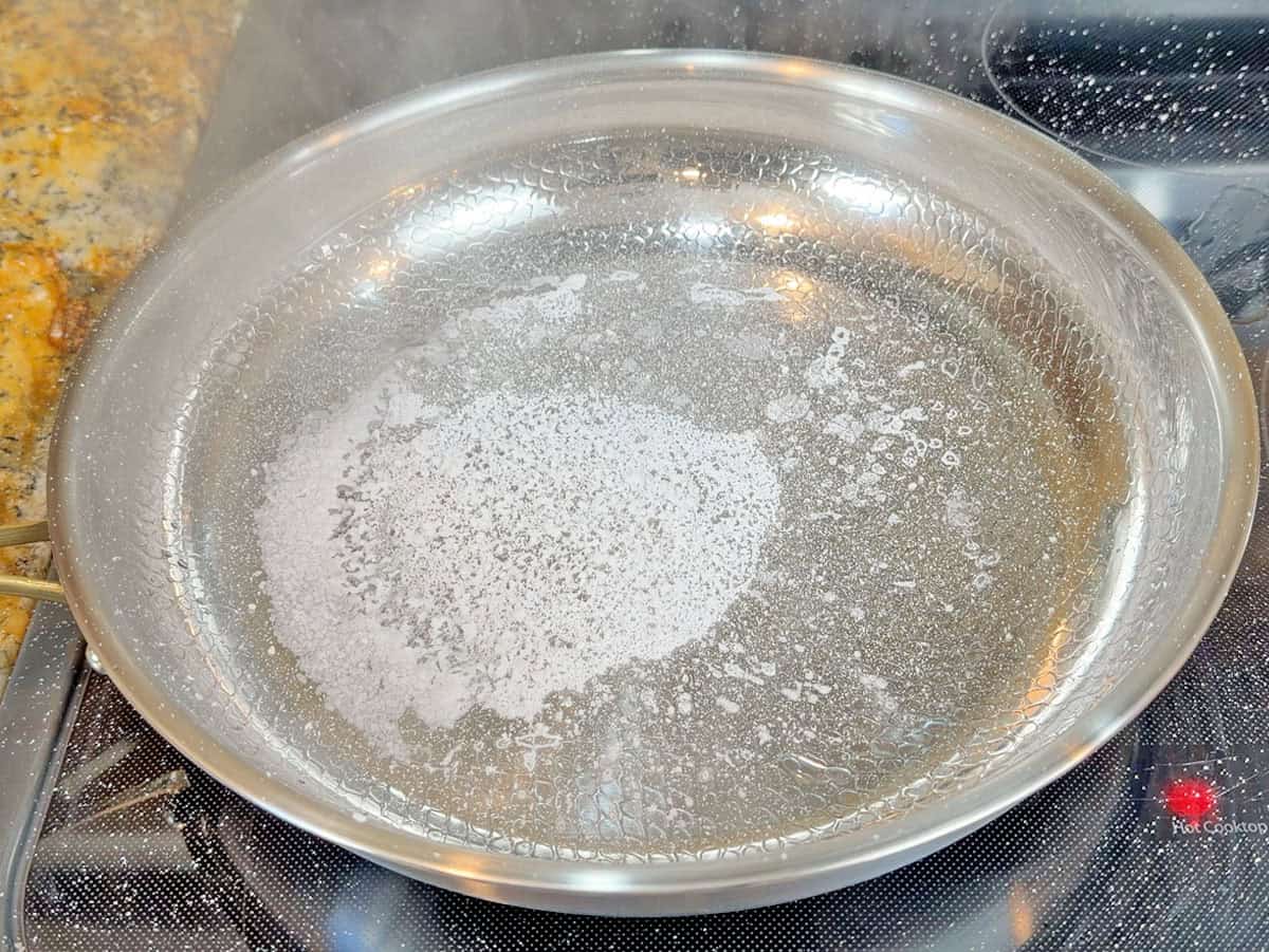 Taima Titanium salt pitting test