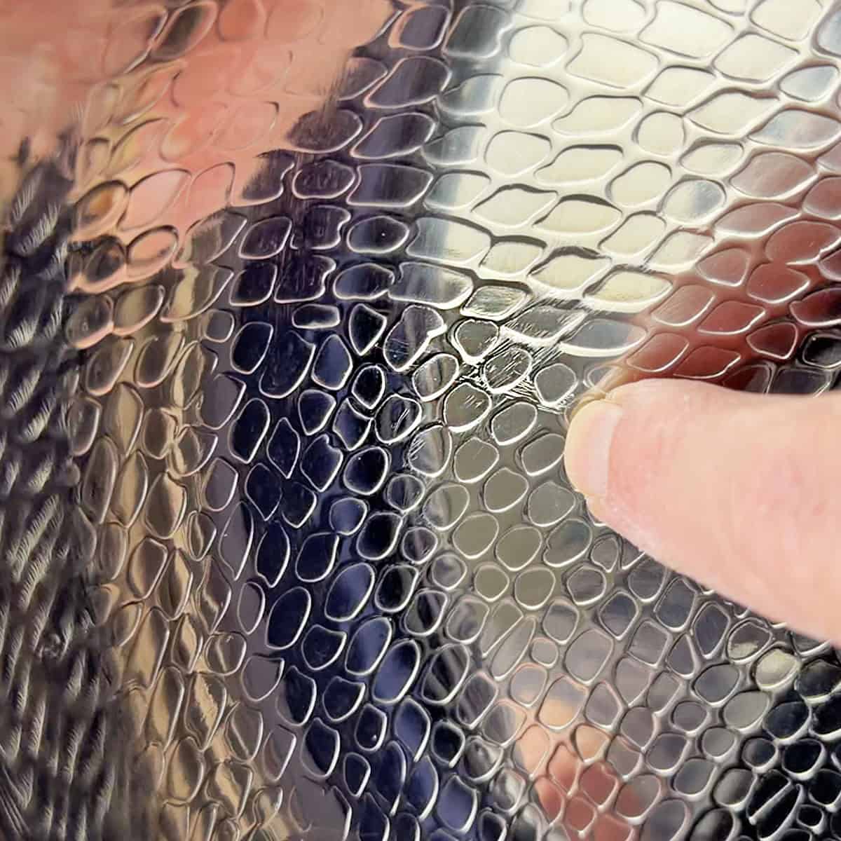 Taima Titanium scratches from steak knife