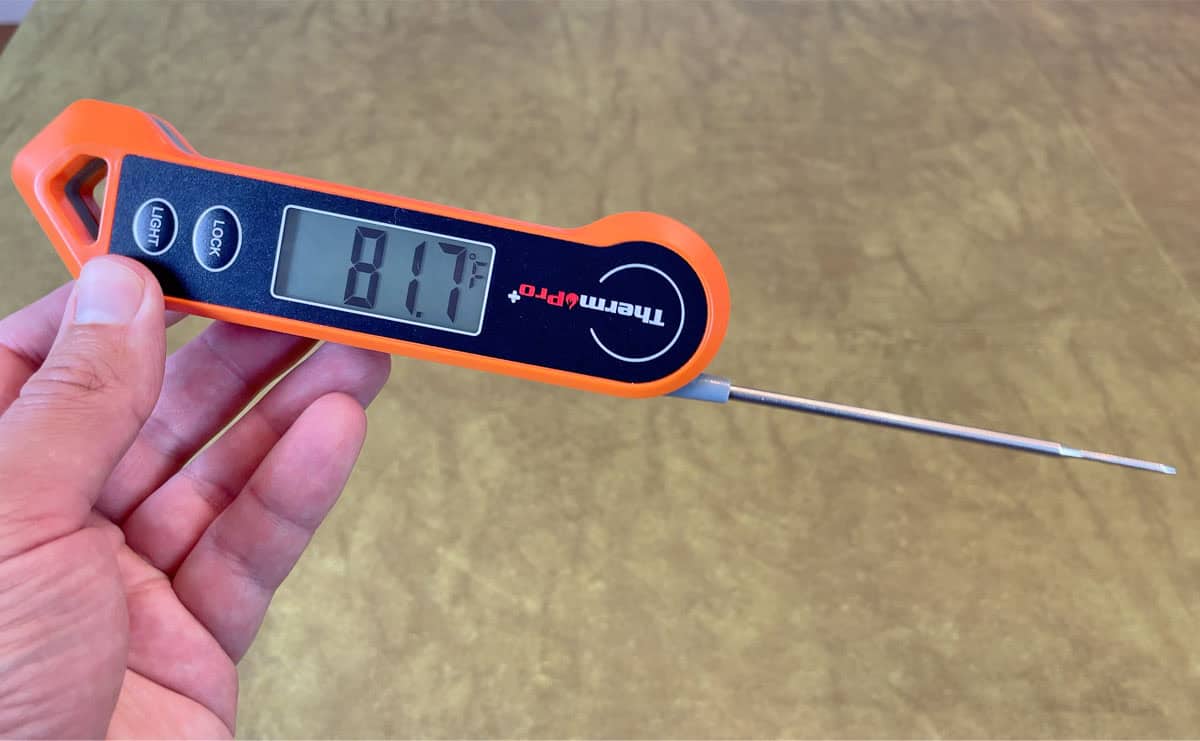 ThermoPro TP19H instant read thermometer rotating screen