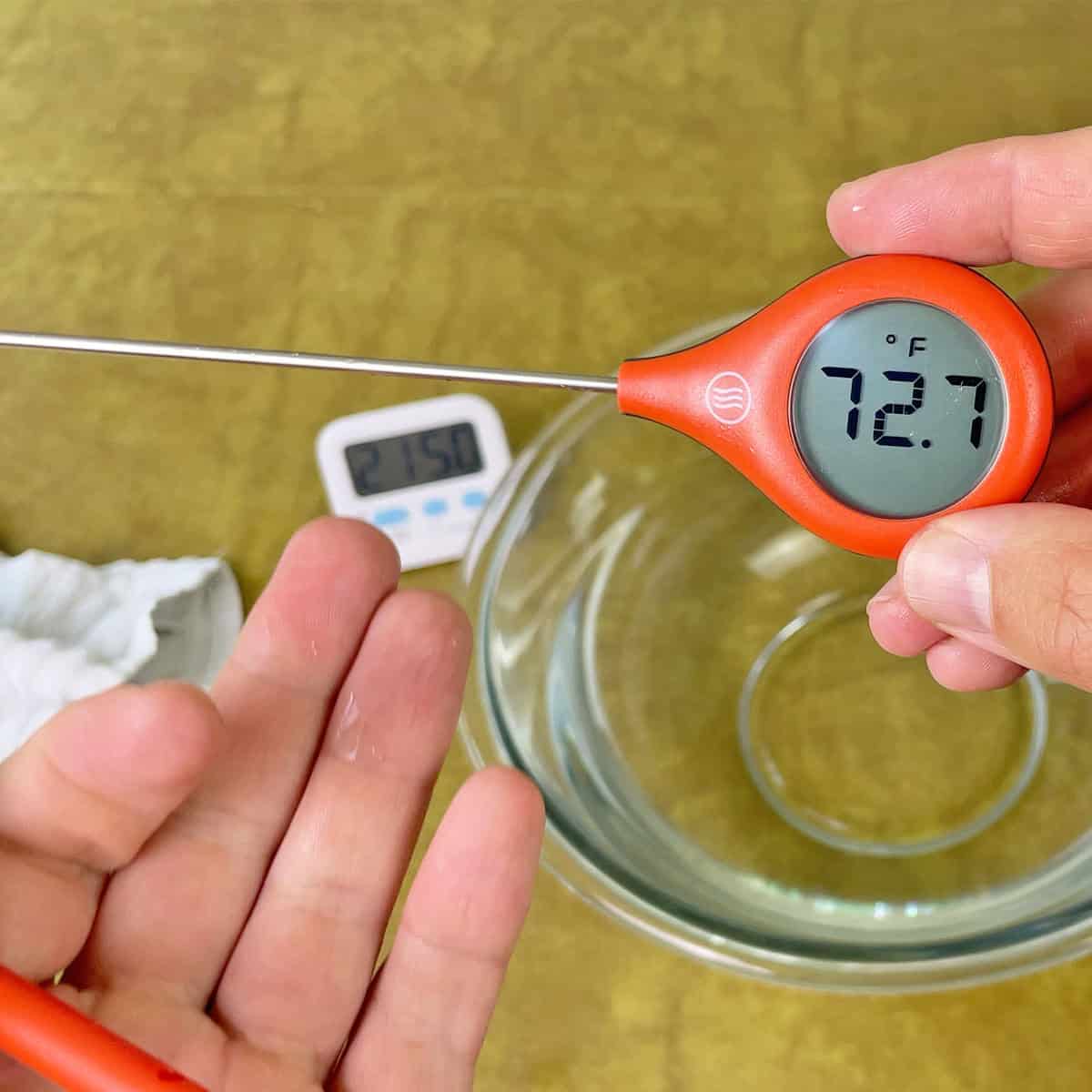 ThermoWorks ThermoPop 2 working after being submerged in water for 20 minutes