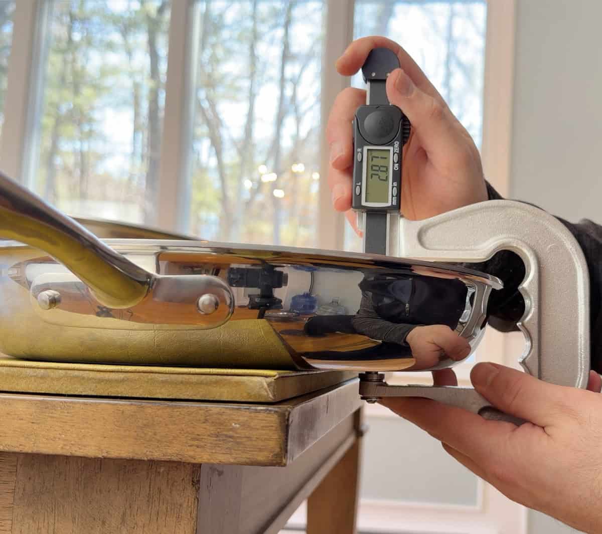 Thickness of 360 Cookware Frying Pan