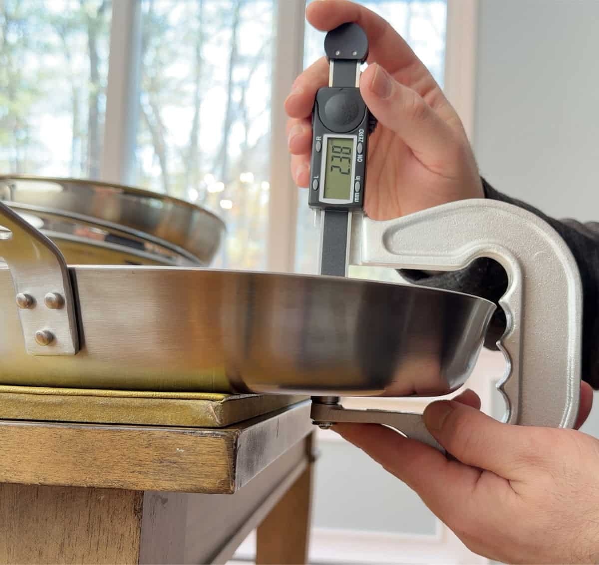 Thickness of Ikea Hemkomst Frying Pan