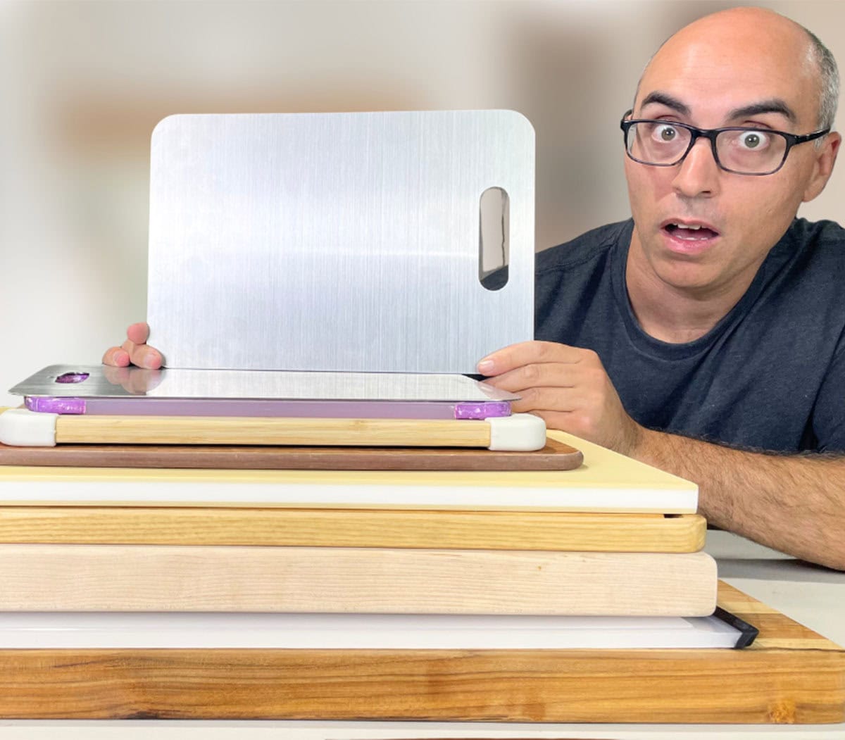 Titanium and stainless steel cutting boards review