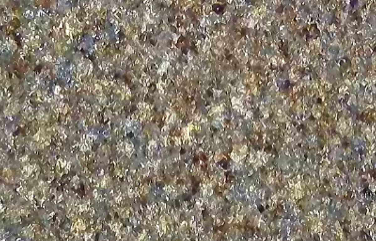 Viking PureGlide Pro cooking surface under a microscope