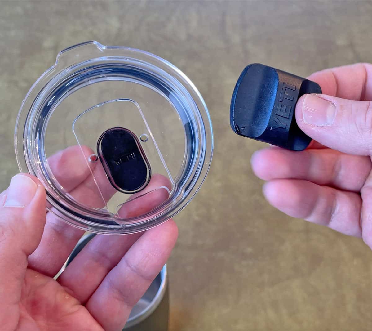 Yeti MagSlider lid with removable magnet