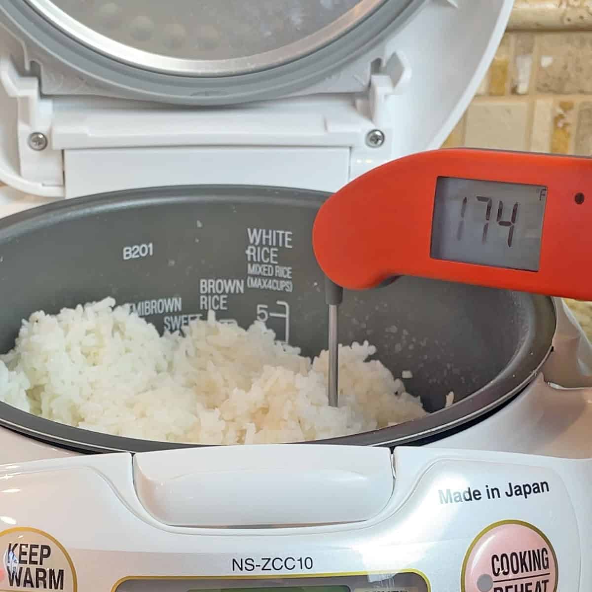 Zojirushi Neuro Fuzzy Rice Cooker keep warm temperature
