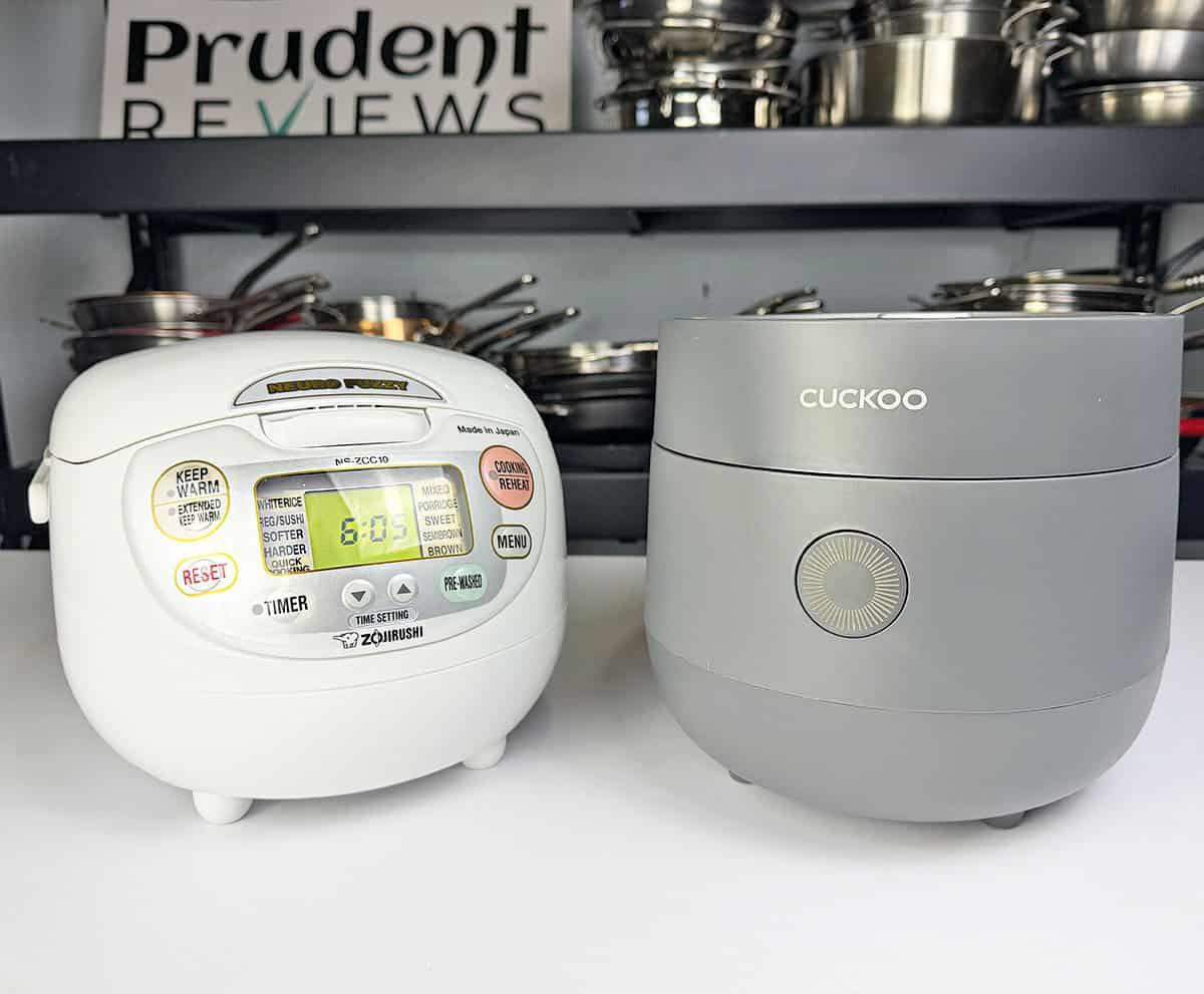 Zojirushi versus Cuckoo rice cookers